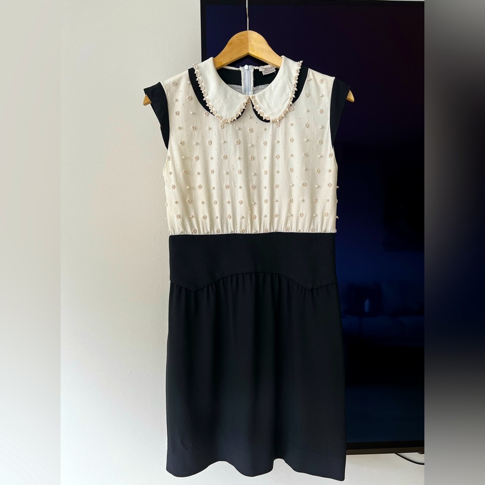 Miu Miu Silk dress with details